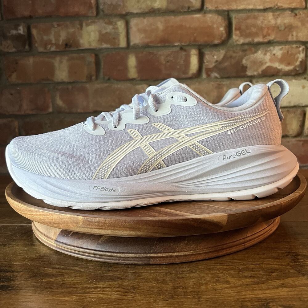 Asics Gel-Cumulus 27 Womens 9.5 Blue Cushioned Running Walking Shoes Sneakers